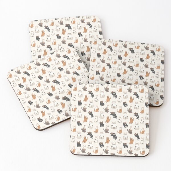 Item preview, Whimsical Cat Pattern Cozy Blanket designed and sold by MR4me.