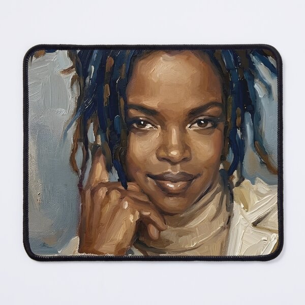 Item preview, Lauryn Hill Oil Painting designed and sold by maretsad.