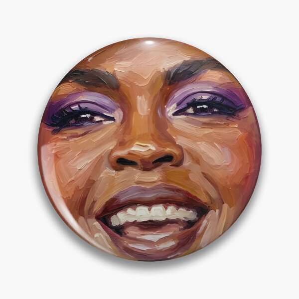 Item preview, Lauryn Hill Oil Painting designed and sold by maretsad.