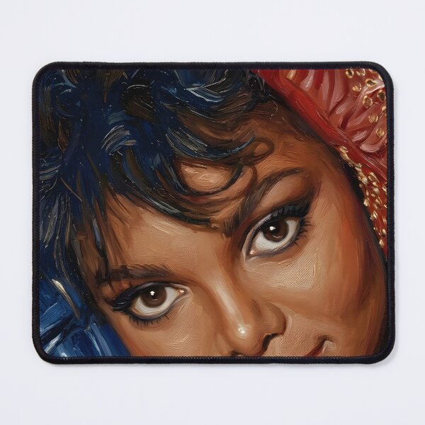 Item preview, Janet Jackson Oil Painting designed and sold by maretsad.