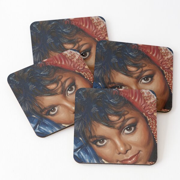 Item preview, Janet Jackson Oil Painting designed and sold by maretsad.