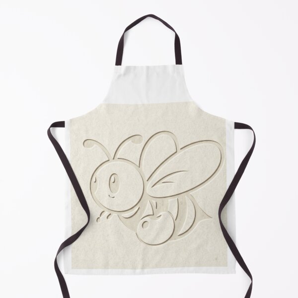 Item preview, Minimalist Embossed Honey Bee designed and sold by CherrieBee.