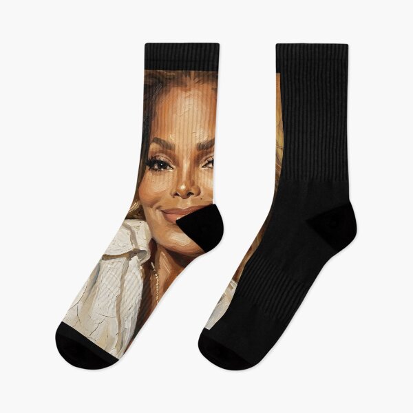 Item preview, Janet Jackson Oil Painting designed and sold by maretsad.