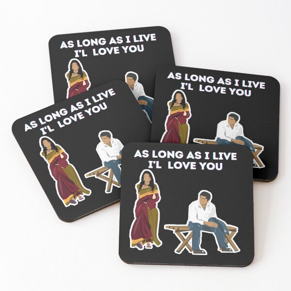 Item preview, VTV Vinnaithaandi Varuvaayaa – As Long As I Live I'll Love You | Simbu Trisha T-Shirt designed and sold by lexxclothing.