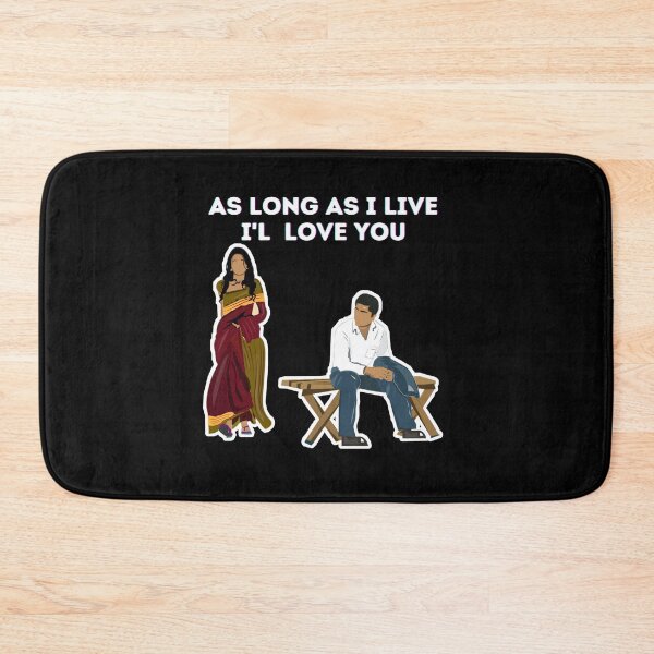 Item preview, VTV Vinnaithaandi Varuvaayaa – As Long As I Live I'll Love You | Simbu Trisha T-Shirt designed and sold by lexxclothing.