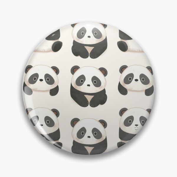 Item preview, Cute Kawaii Panda Doodle Pattern Throw Blanket designed and sold by MR4me.