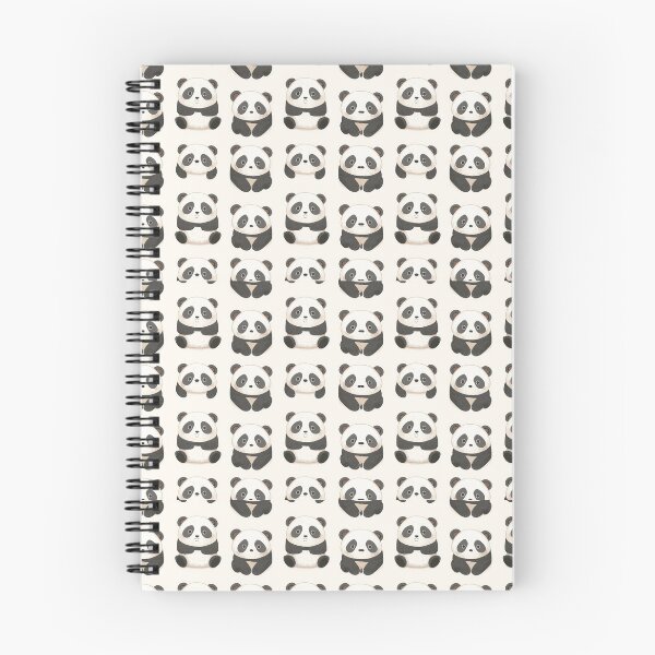 Item preview, Cute Kawaii Panda Doodle Pattern Throw Blanket designed and sold by MR4me.