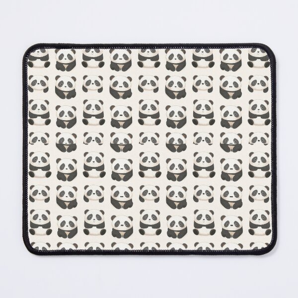 Item preview, Cute Kawaii Panda Doodle Pattern Throw Blanket designed and sold by MR4me.