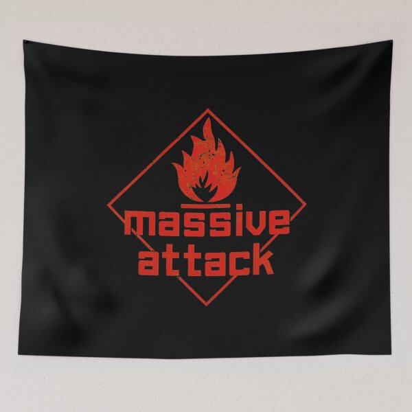 Item preview, Massive Attack Band Music Flame -37 designed and sold by ArtbyCarpenterS.