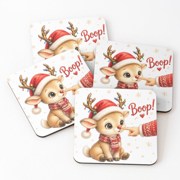 Item preview, Boop Baby Reindeer – Cute Christmas Design designed and sold by BackTWO.