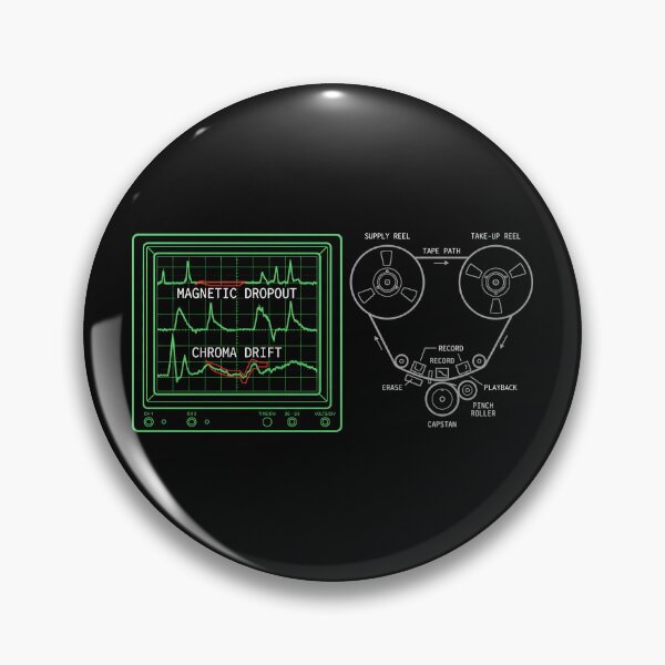 Item preview, CRT Oscilloscope - Retro Audio Engineer Tech Art designed and sold by SplashTastic.
