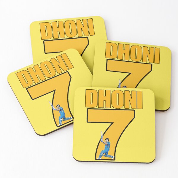 Item preview, MS Dhoni Jersey No. 7 Cricket Design – Captain Cool India Cricket T-Shirt designed and sold by lexxclothing.