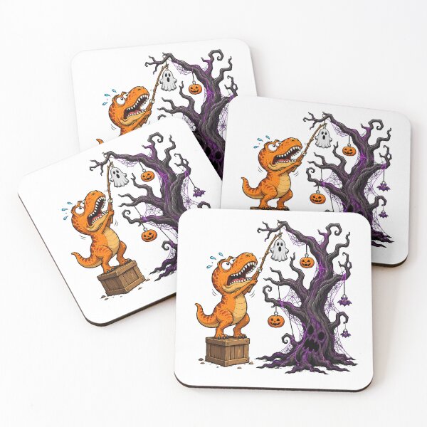 Item preview, T-Rex Hanging Halloween Ornament Dinosaur Humor designed and sold by chattsuede.