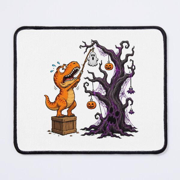 Item preview, T-Rex Hanging Halloween Ornament Dinosaur Humor designed and sold by chattsuede.