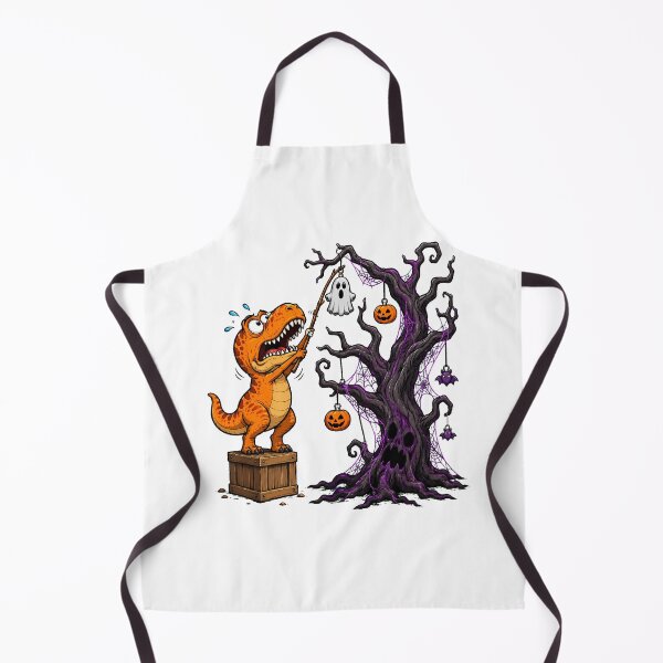 Item preview, T-Rex Hanging Halloween Ornament Dinosaur Humor designed and sold by chattsuede.
