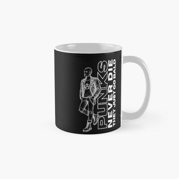 Item preview, Punks Never Die. They Just Go Bald designed and sold by print-ES.