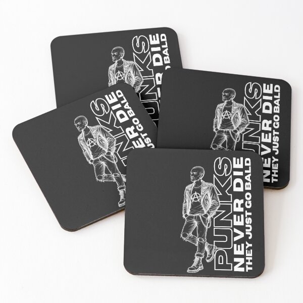 Item preview, Punks Never Die. They Just Go Bald designed and sold by print-ES.