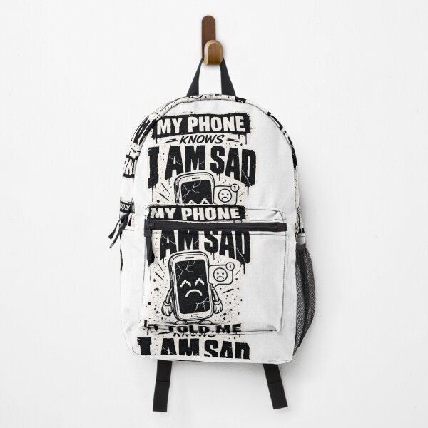 Item preview, My Phone Knows I Am Sad designed and sold by JMDG Studio.