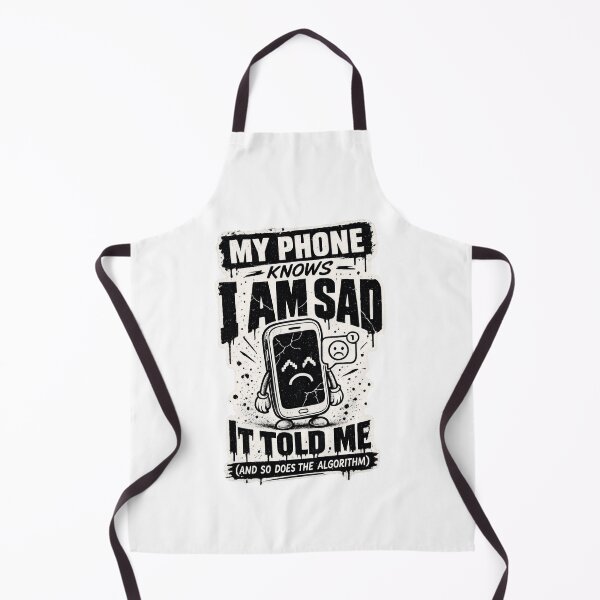 Item preview, My Phone Knows I Am Sad designed and sold by JMDG Studio.