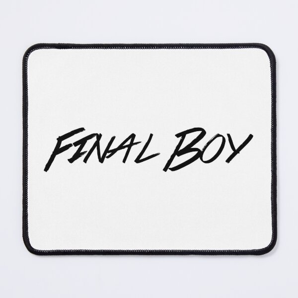 Item preview, Final Boy (Black Text) designed and sold by FinalBoy1984.
