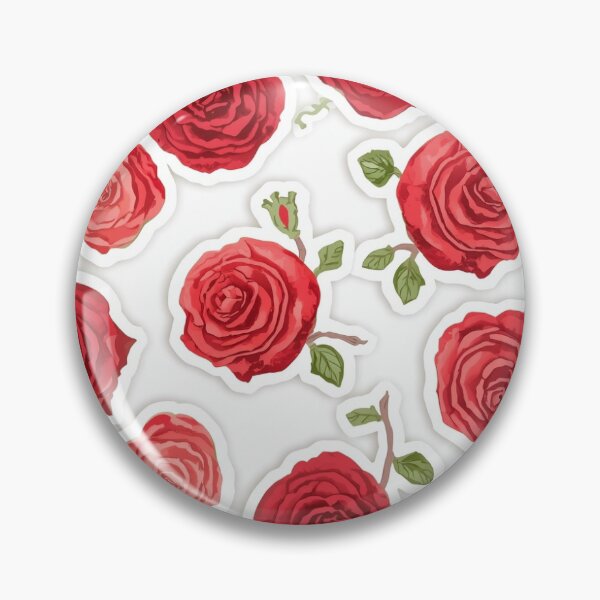 Item preview, Romantic Red Roses Doodle Pattern Soft Fleece Blanket designed and sold by MR4me.