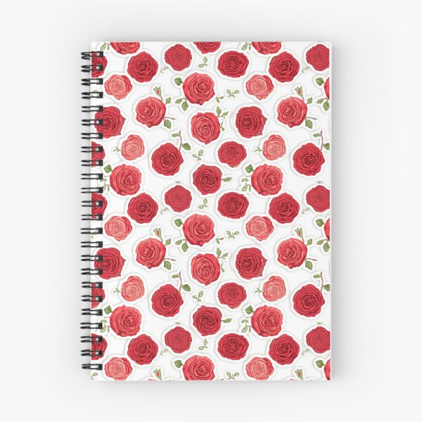 Item preview, Romantic Red Roses Doodle Pattern Soft Fleece Blanket designed and sold by MR4me.