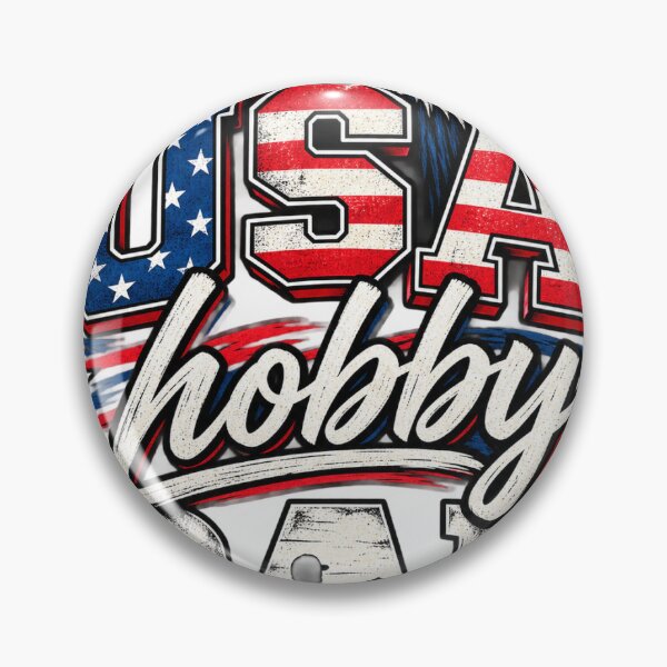 Item preview, USA Hobby Dad – American Flag Patriotic Dad Outdoor Camping designed and sold by MalickaArt.