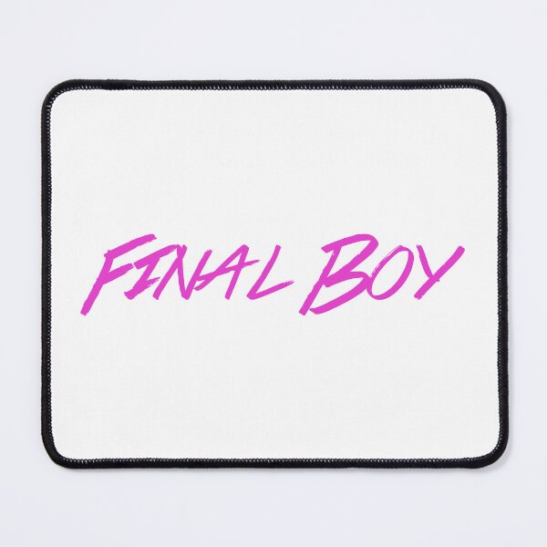 Item preview, Final Boy (Pink Text) designed and sold by FinalBoy1984.
