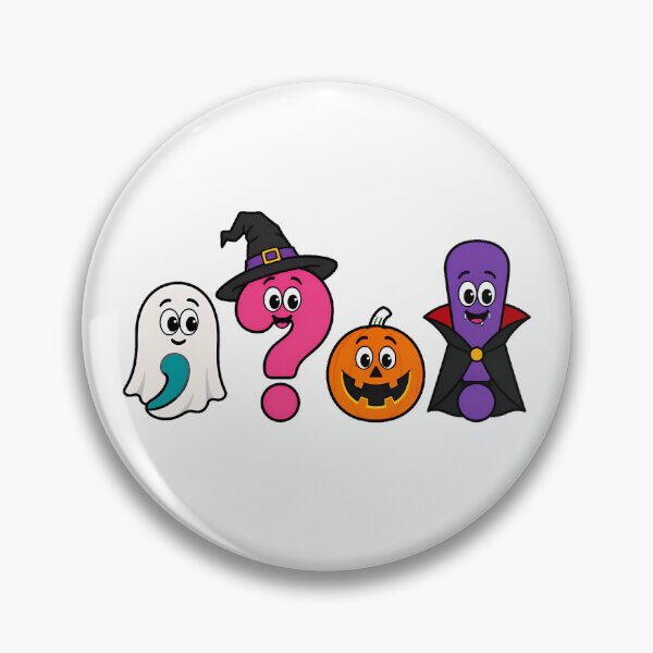 Item preview, Halloween Punctuation Marks Spooky Grammar Teacher designed and sold by chattsuede.