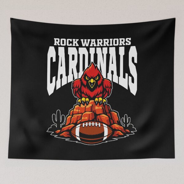 Item preview, CARDINALS ROCK WARRIORS - AZ CARDINALS designed and sold by KEF Custom.