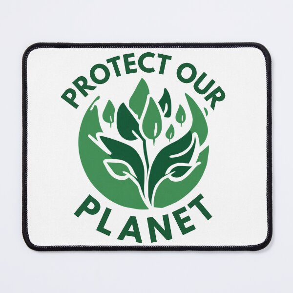 Item preview, Protect Our Planet - Save Earth Climate Change Awareness designed and sold by Pure-Earth-Studio.