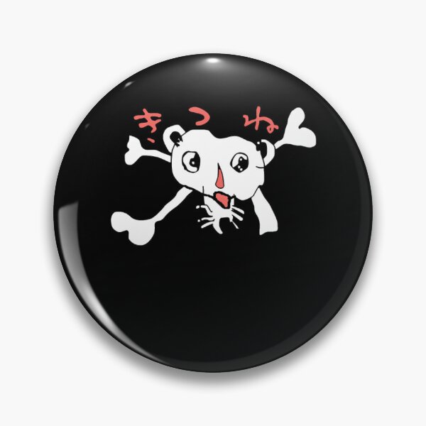 Item preview, Hand-Drawn Japanese Anime Fox Pirate Flag Artwork designed and sold by kamilrohman.