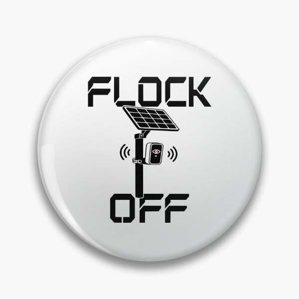 Item preview, Flock Off Anti Surveillance Funny Design designed and sold by EthosWear.