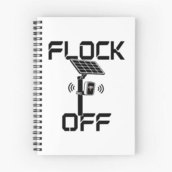 Item preview, Flock Off Anti Surveillance Funny Design designed and sold by EthosWear.