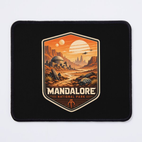 Item preview, Mandalore National Park Landscape designed and sold by FrontierCosmic.