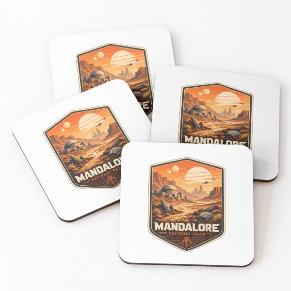 Item preview, Mandalore National Park Landscape designed and sold by FrontierCosmic.
