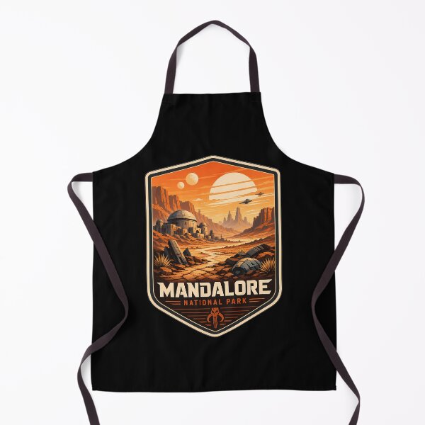 Item preview, Mandalore National Park Landscape designed and sold by FrontierCosmic.