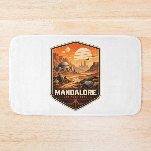 Item preview, Mandalore National Park Landscape designed and sold by FrontierCosmic.