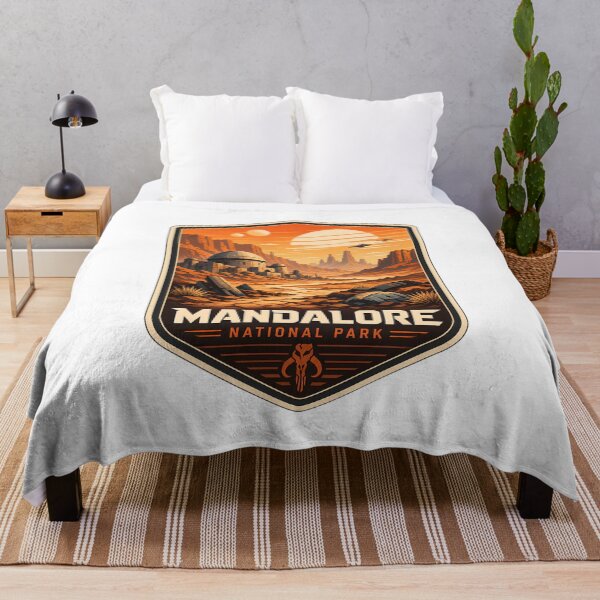 Item preview, Mandalore National Park Landscape designed and sold by FrontierCosmic.