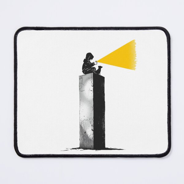 Item preview, The Little Lighthouse – Minimalist Stencil Art designed and sold by Cavalier-org.