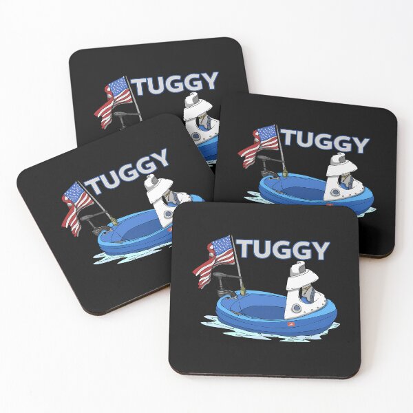Item preview, Tuggy Boat Toy American Flag designed and sold by Trash-Wares.
