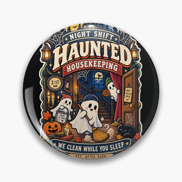 Item preview, NIGHT SHIFT — HAUNTED HOUSEKEEPING designed and sold by theOne_Design.