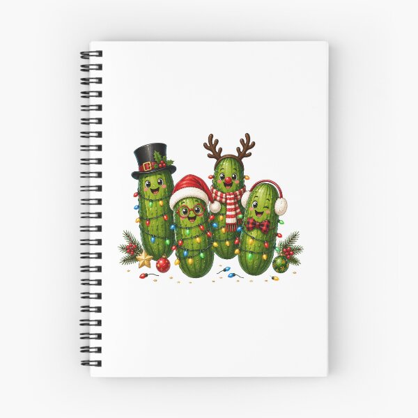 Item preview, Christmas Pickle Family – Funny Holiday Design designed and sold by BackTWO.