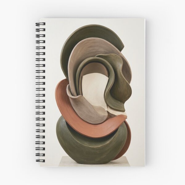 Item preview, Sculpted Earth - Abstract 3D Ceramic Art Print designed and sold by Zaramodo.