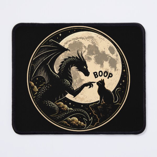 Item preview, Dragon Boop Funny Cat Medieval Fantasy Dragon designed and sold by gordonbwyashop.