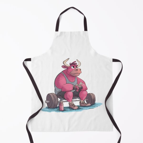Item preview, Pink Gym Cow – a gift for gym lovers designed and sold by FMproject.
