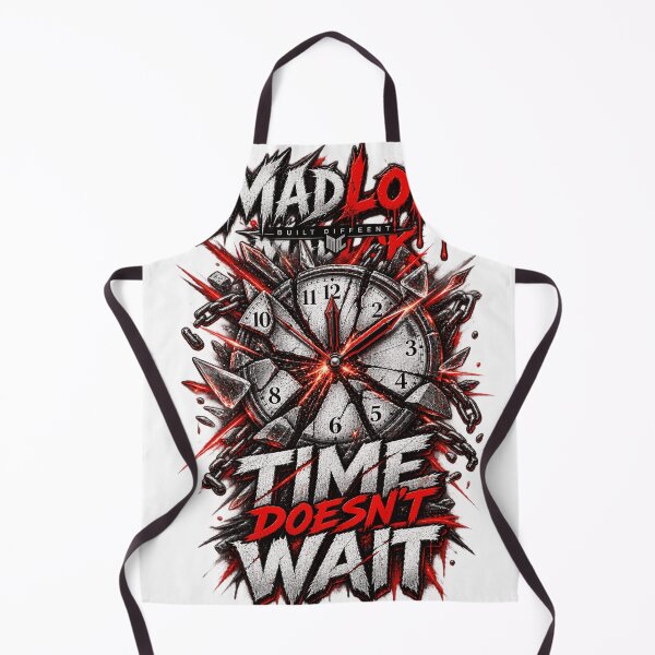 Item preview, MadLok Time Doesn't Wait Graphic designed and sold by WearTheVibe Store.