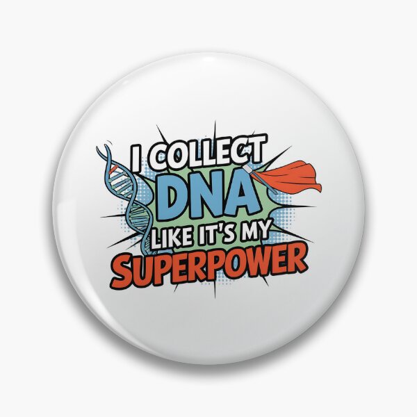 Item preview, I Collect DNA Like It's My Superpower | Funny Forensic Nurse designed and sold by CuteDesignables.