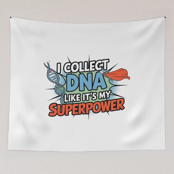 Item preview, I Collect DNA Like It's My Superpower | Funny Forensic Nurse designed and sold by CuteDesignables.