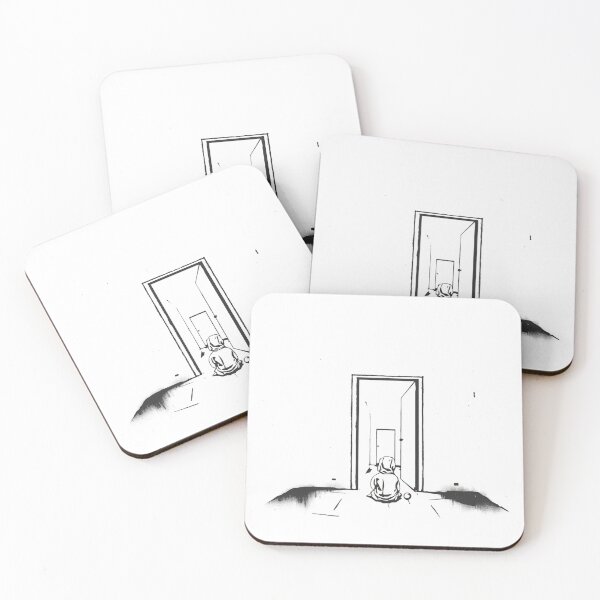 Item preview, The Open Door – Surreal Stencil Art designed and sold by Cavalier-org.